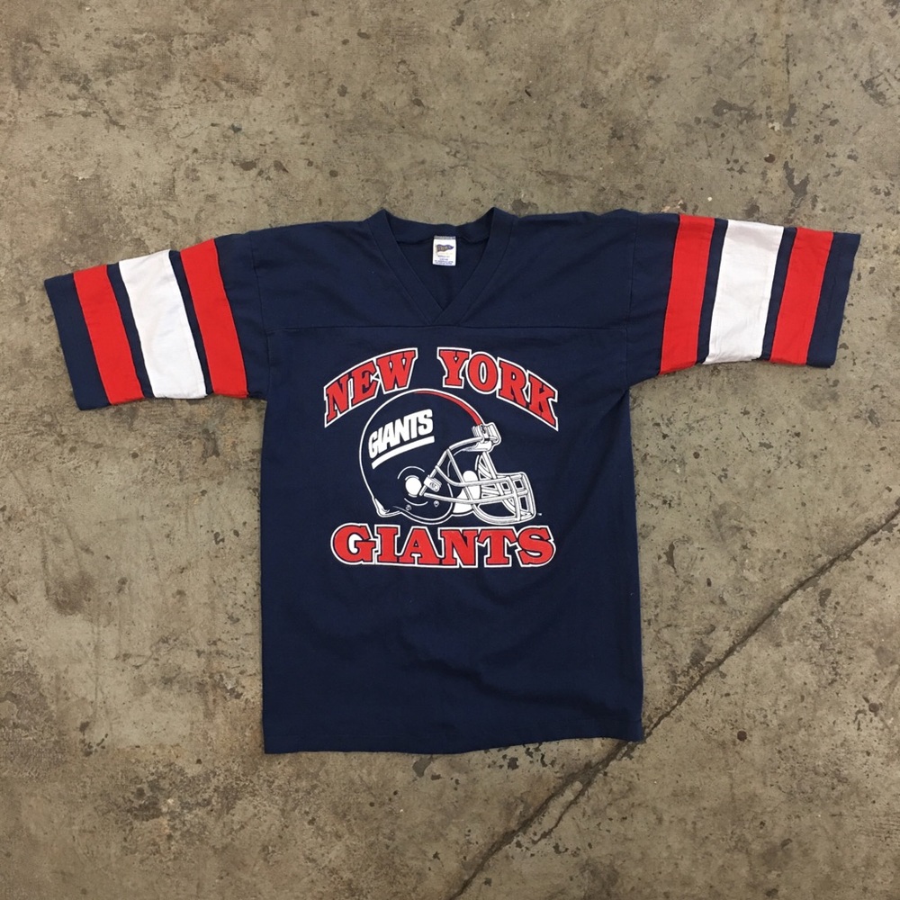 VINTAGE 80s NEW YORK GIANTS T SHIRT